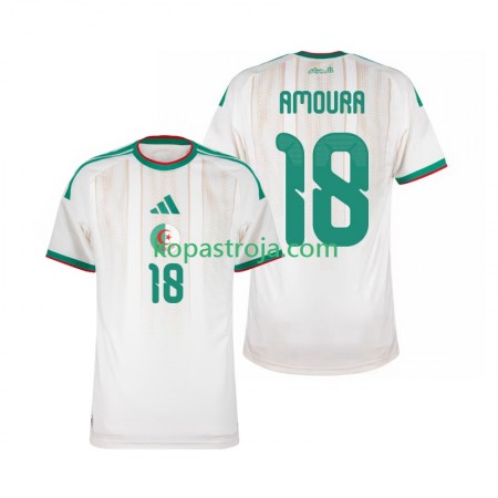 Billiga Fotbollströjor Algeriet Mohamed Amoura 18 Hemma tröja 2026 Kortärmad